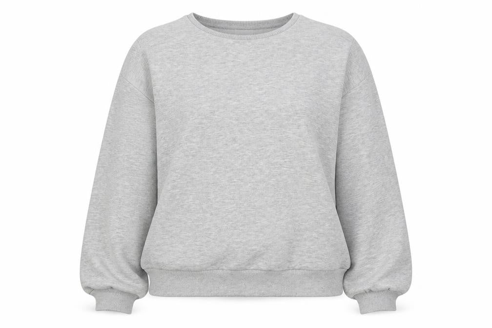 Papaya Womens Grey Polyester Pullover Sweatshirt Size L Pullover