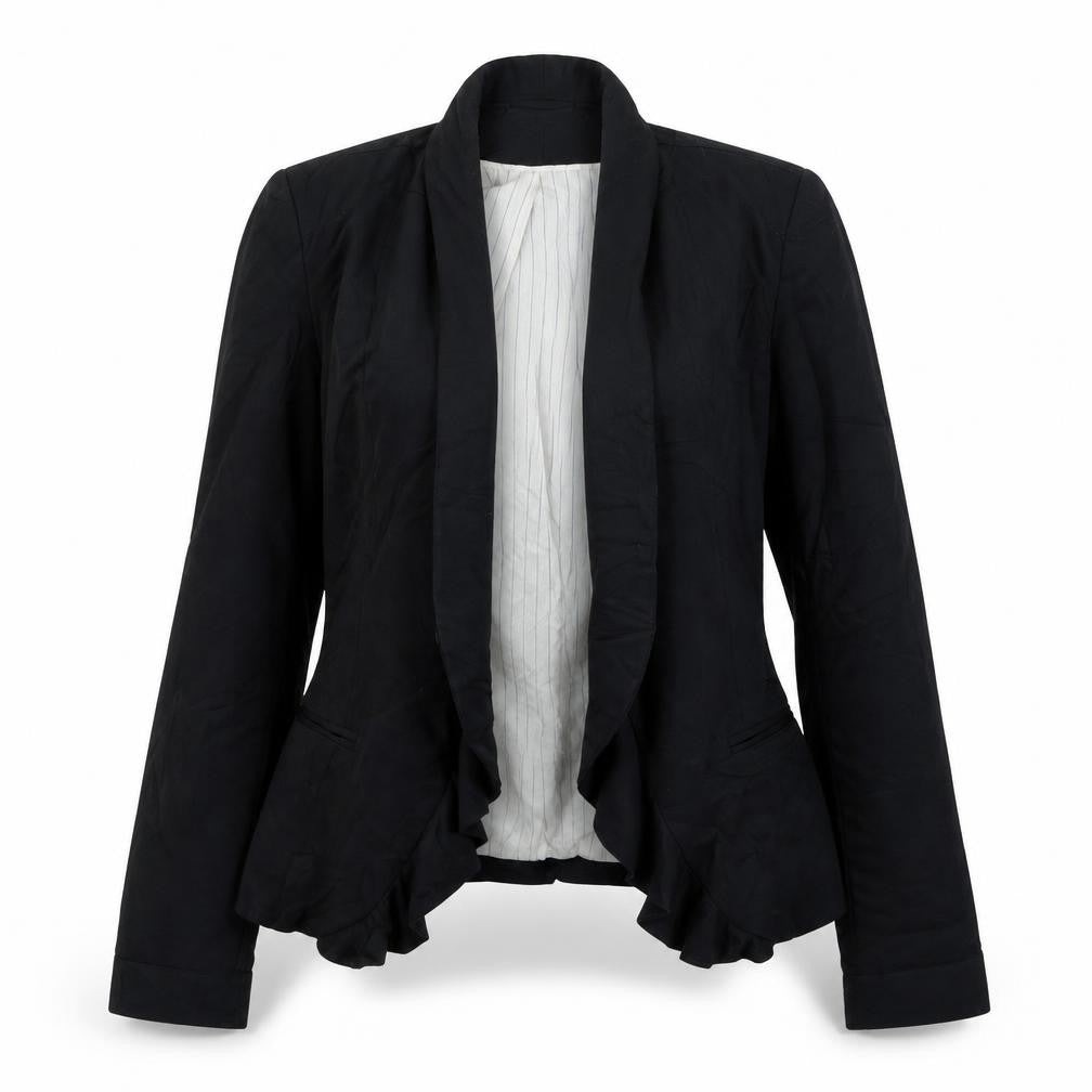 H&M Womens Black Jacket Size 6