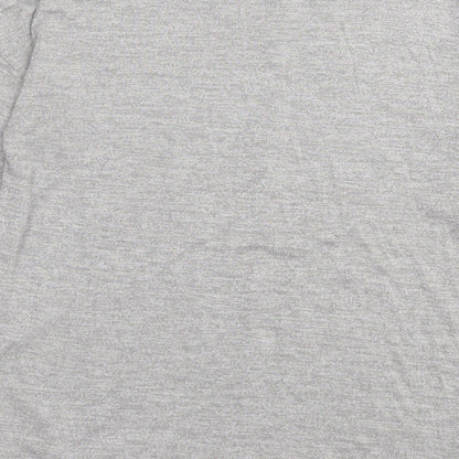 Preloved NEXT Womens Grey Polyester Basic T-Shirt Size 16 - Label