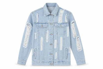 SHEIN Womens Blue Jacket Size S