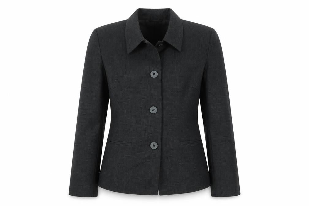 NEXT Womens Black Polyester Jacket Suit Jacket Size 10