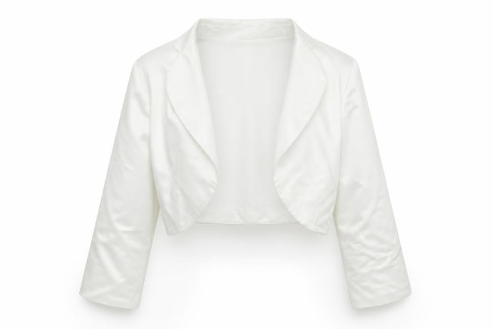 Flora Womens Ivory Jacket Blazer Size XL