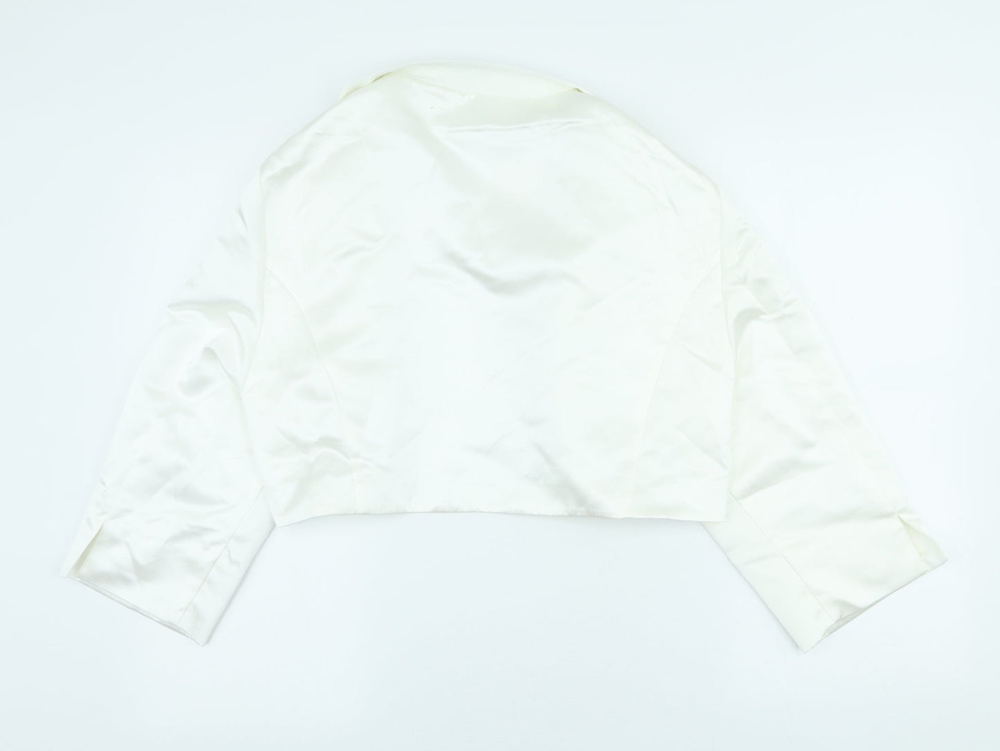 Flora Womens Ivory Jacket Blazer Size XL
