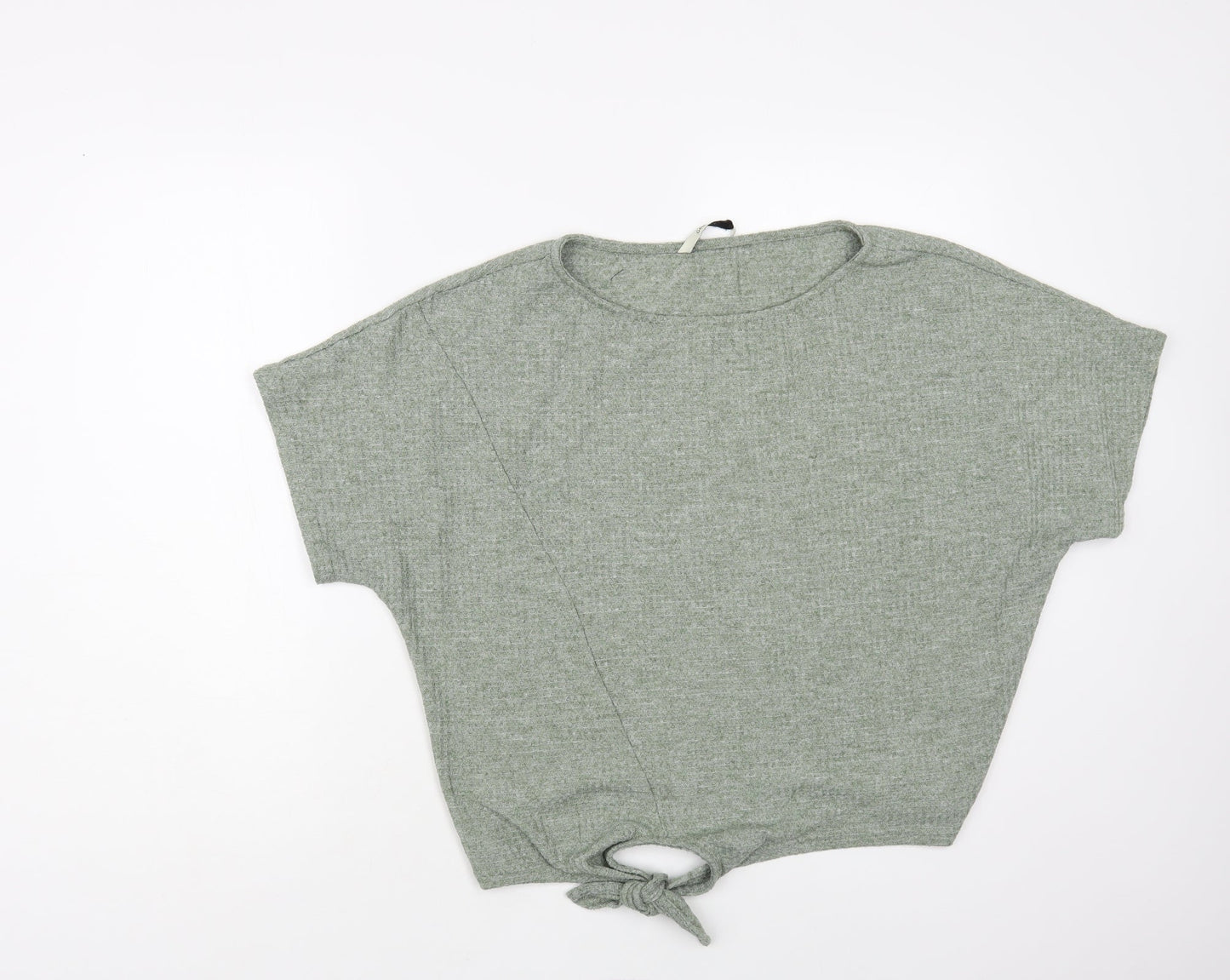 George Womens Green Boat Neck Polyester Pullover Jumper Size 16