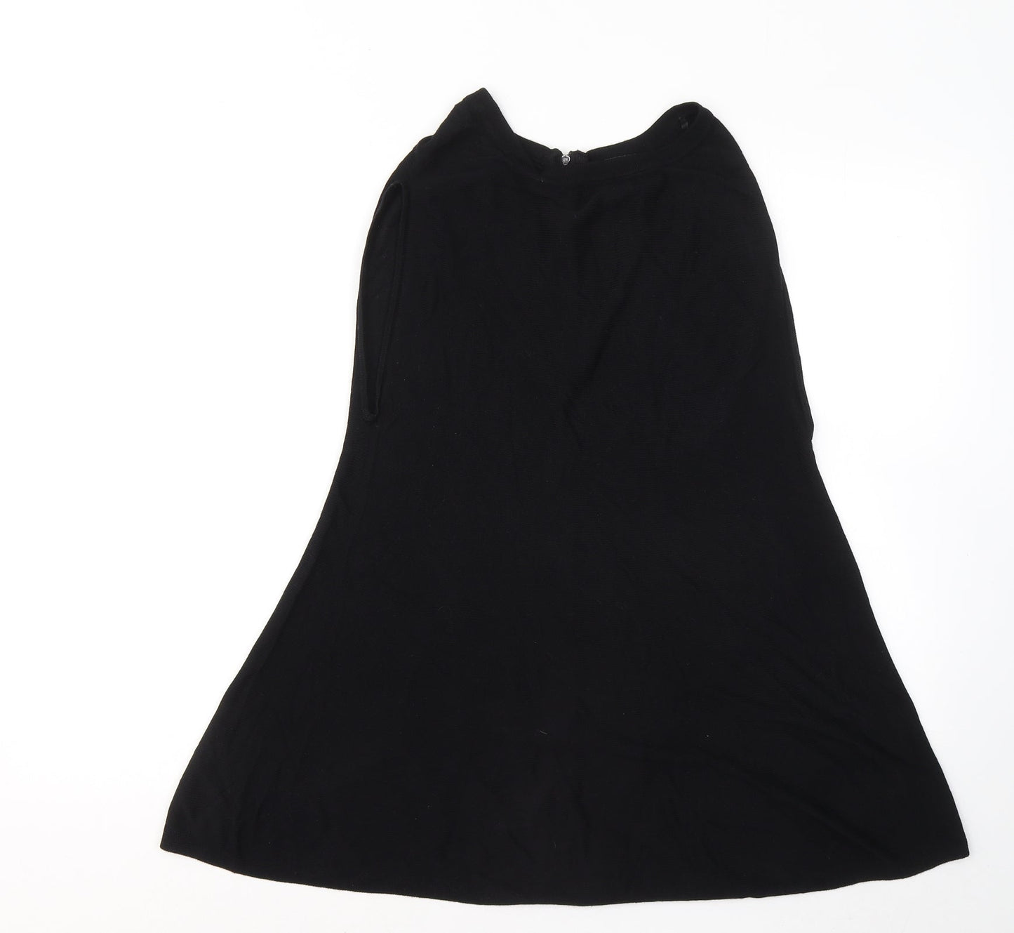 Atmosphere Womens Black Viscose Basic Tank Size 10 Round Neck