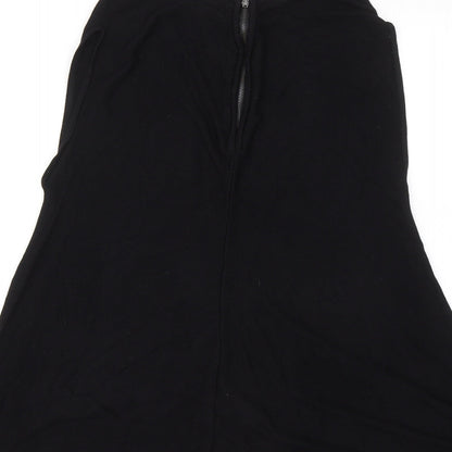 Atmosphere Womens Black Viscose Basic Tank Size 10 Round Neck
