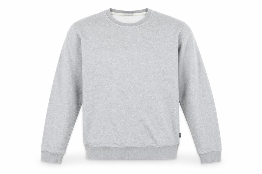 Swell Basics Mens Grey Cotton Pullover Sweatshirt Size S