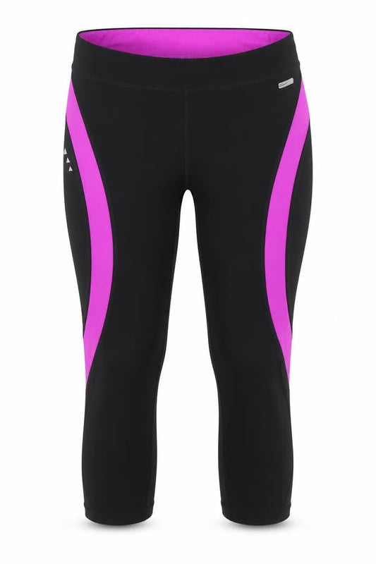 Athletic Works Womens Black Polyester Sweatpants Leggings Size S L18 in Regular