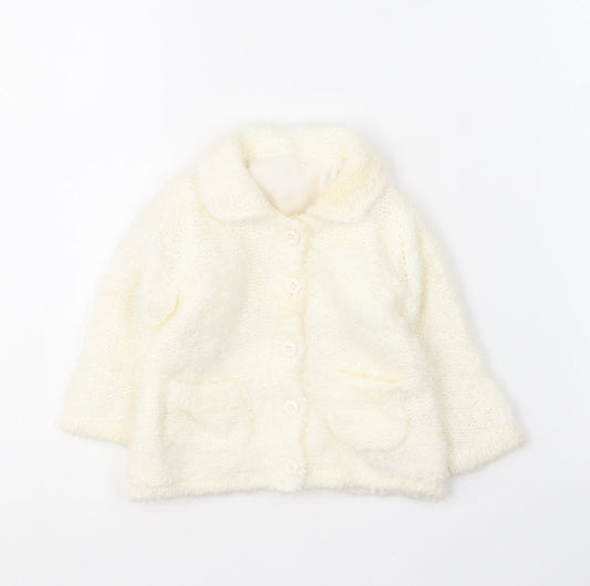 TU Baby Ivory Jacket Size 3-6 Months