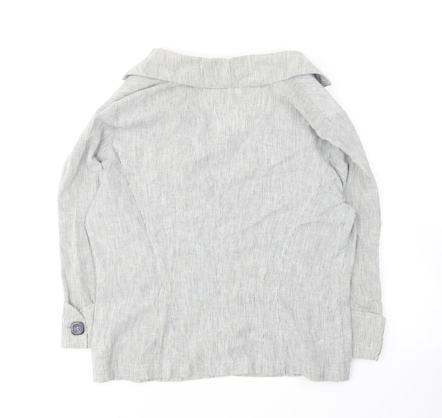 Per Una Womens Grey Jacket Blazer Size 12