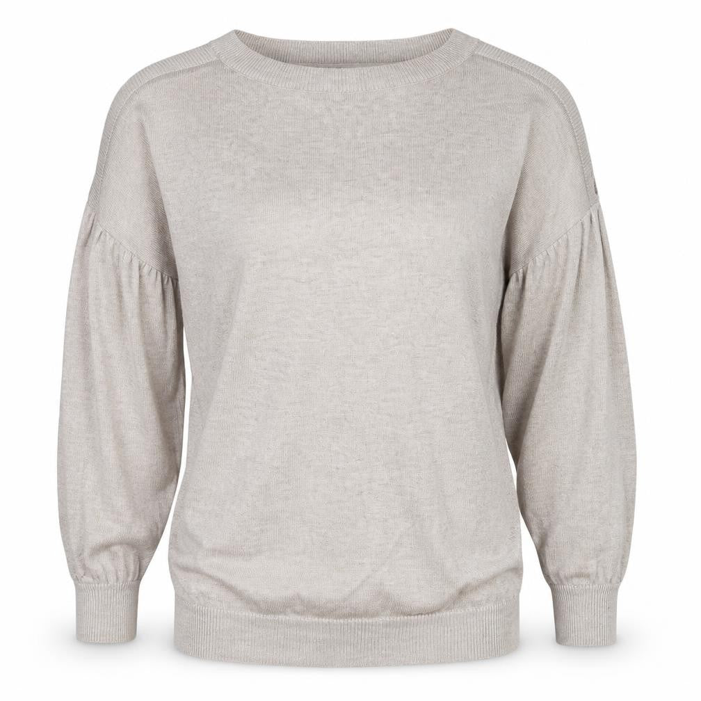 Red Herring Womens Grey Nylon Pullover Sweatshirt Size 8 - Cold Shoulder