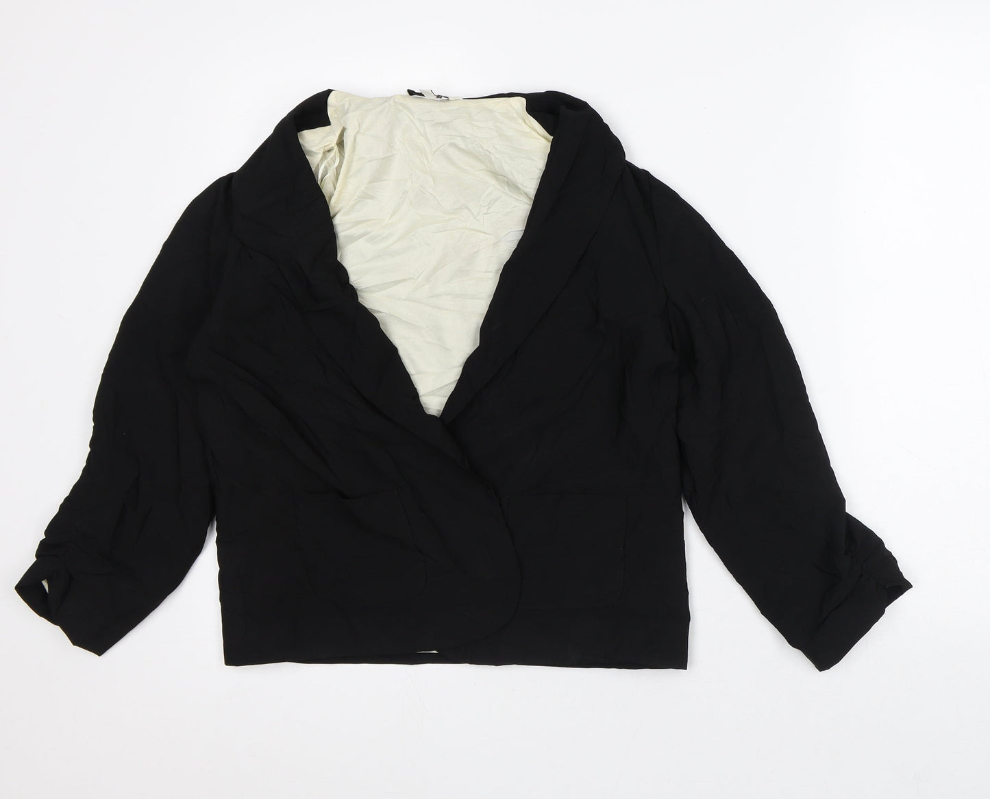 New Look Womens Black Jacket Blazer Size 12