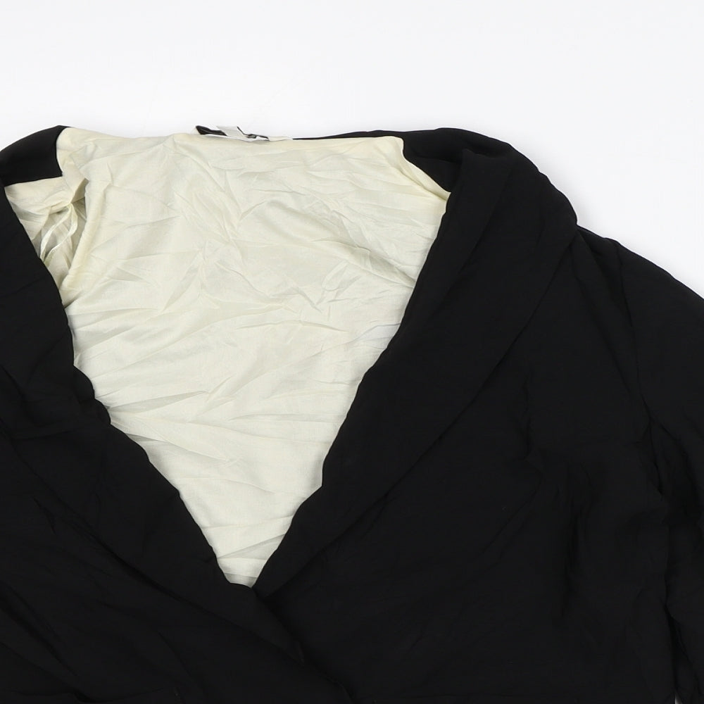 New Look Womens Black Jacket Blazer Size 12