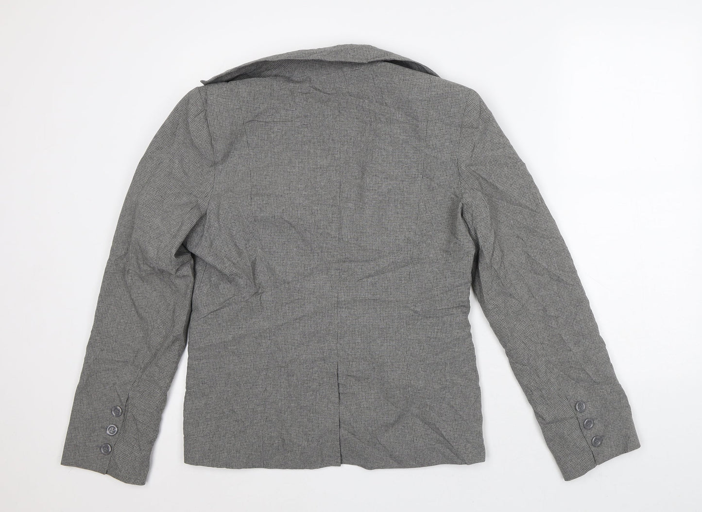 Atmosphere Womens Grey Check Jacket Blazer Size 16