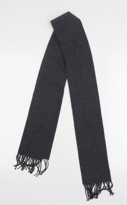 Preworn Womens Grey Polyester Scarf