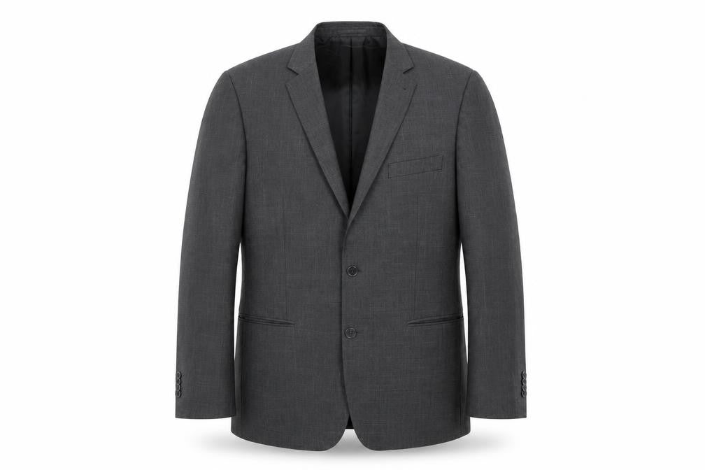 F&F Mens Grey Polyester Jacket Suit Jacket Size 44