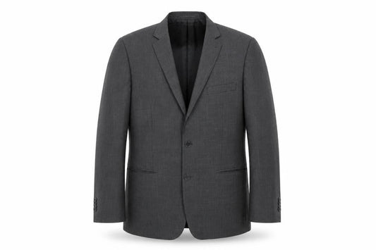 F&F Mens Grey Polyester Jacket Suit Jacket Size 44