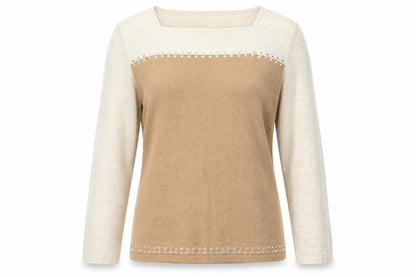 Next Womens Multicoloured Round Neck Cotton Pullover Jumper Size 14