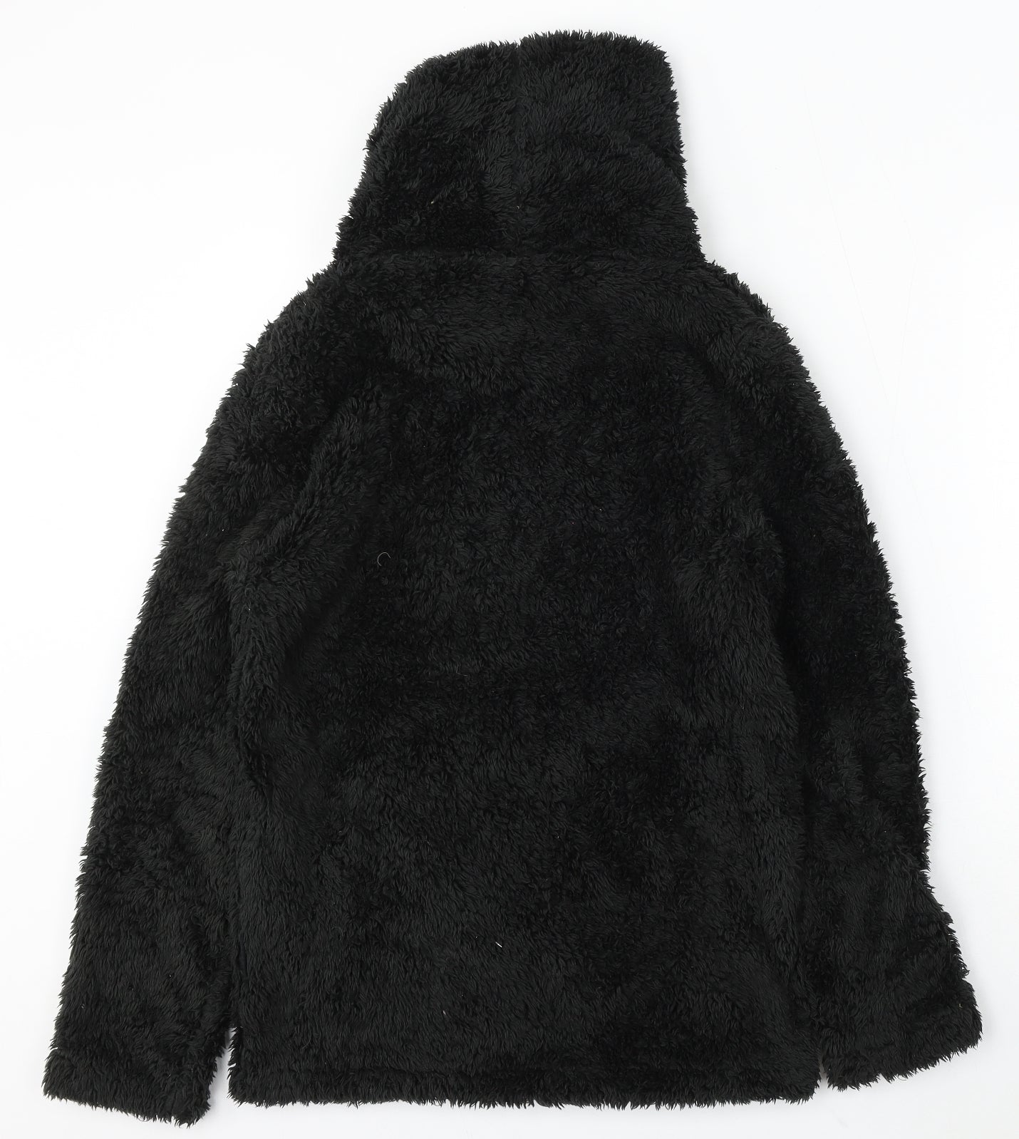 Miso Womens Black Polyester Pullover Sweatshirt Size 8