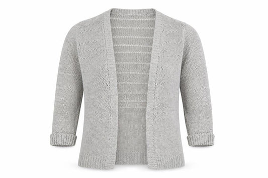 Wallis Womens Grey V-Neck Acrylic Cardigan Jumper Size S
