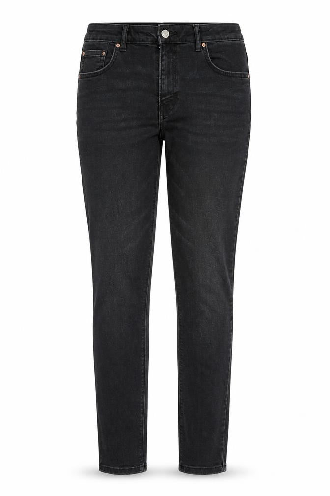 Denim & Co. Womens Black Cotton Skinny Jeans Size 14 L29 in Regular Button