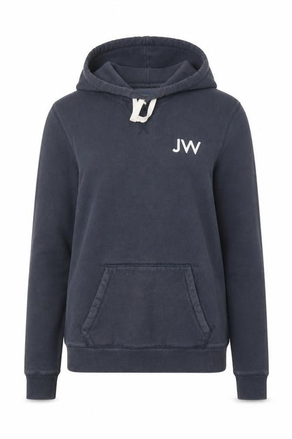 Jack Wills Womens Blue Cotton Pullover Hoodie Size XS