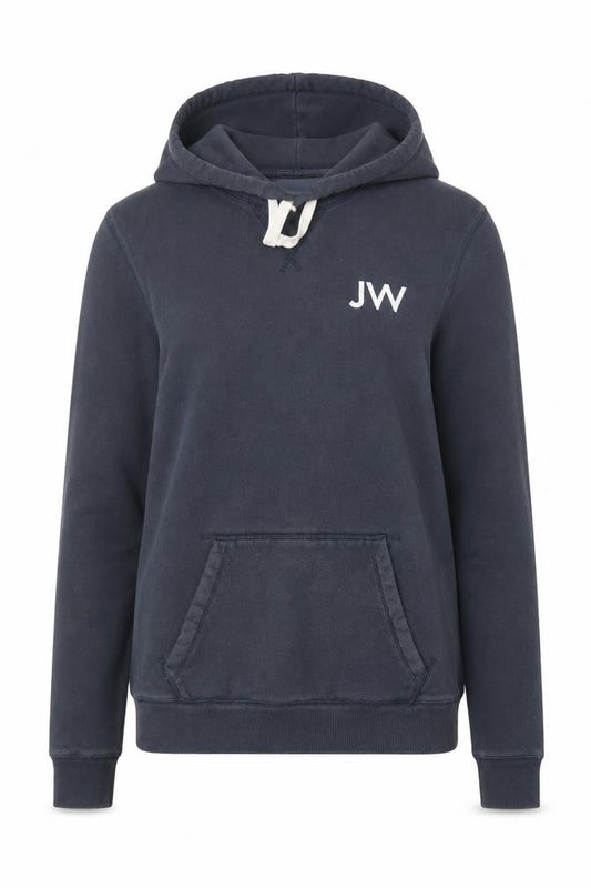 Jack Wills Womens Blue Cotton Pullover Hoodie Size XS