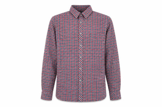 Winterbeck Mens Green Check Cotton Button-Up Size M Collared Button
