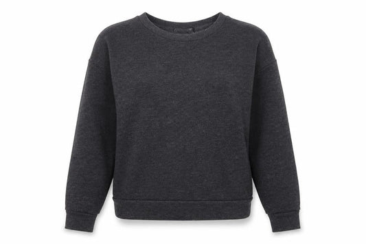 Atmosphere Womens Grey Polyester Pullover Sweatshirt Size 8