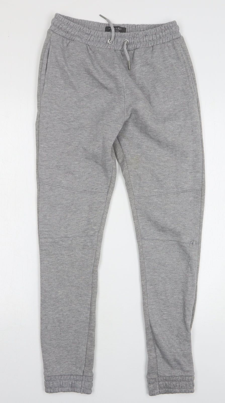 Primark Womens Grey Polyester Sweatpants Trousers Size XS L30 in Regular