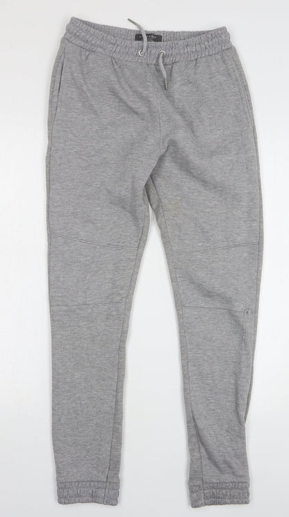 Primark Womens Grey Polyester Sweatpants Trousers Size XS L30 in Regular