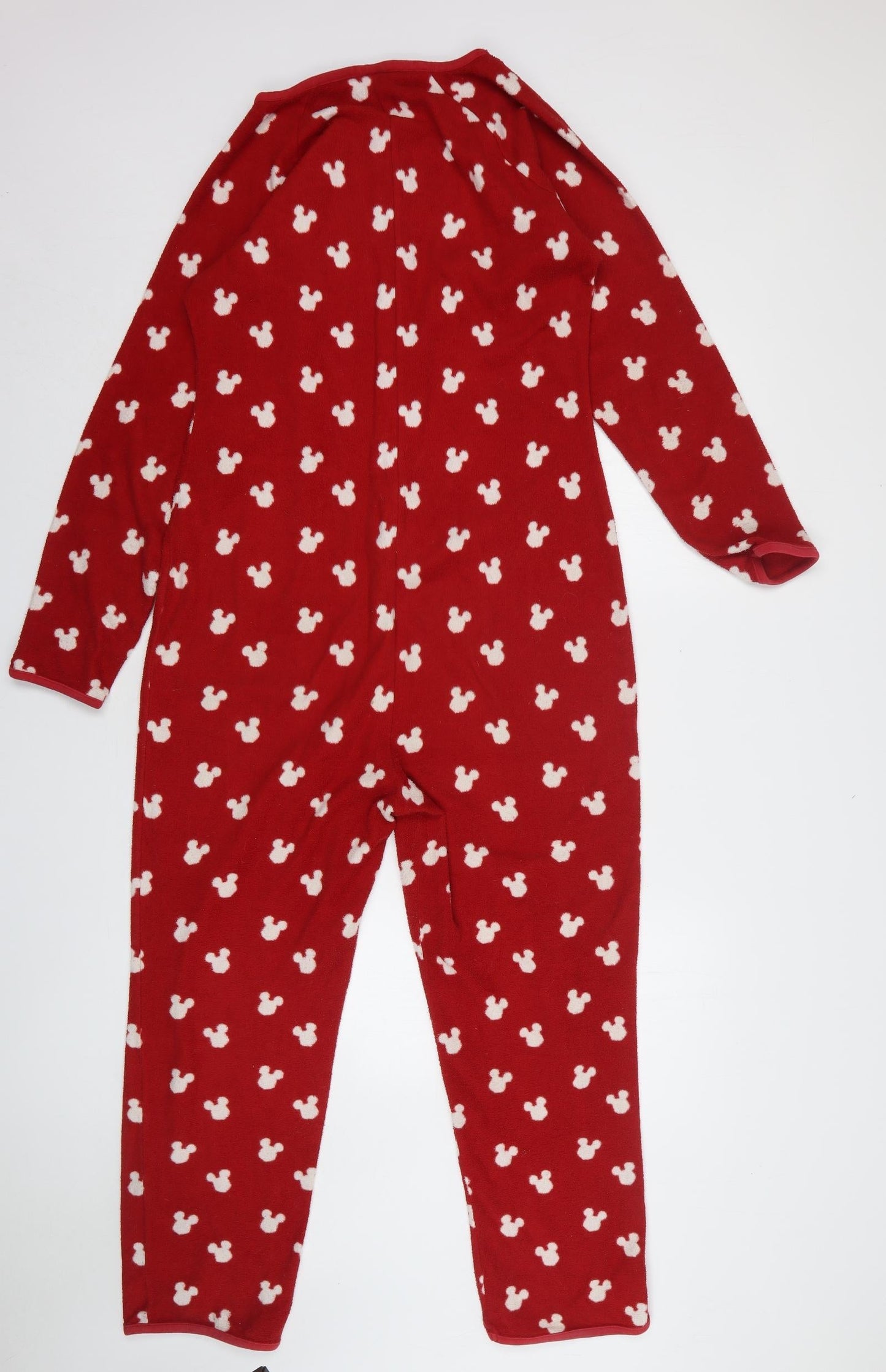 Disney Womens Red Geometric Polyester Kaftan One Piece Size 8