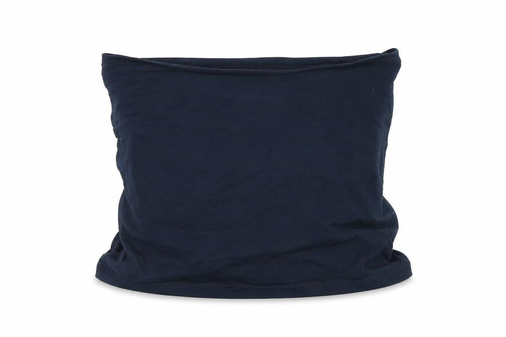 ESMARA Womens Blue Cotton Basic T-Shirt Size L Off the Shoulder
