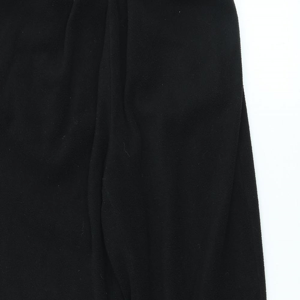 Damart Mens Black Polyester Jogger Trousers Size M L25 in Regular