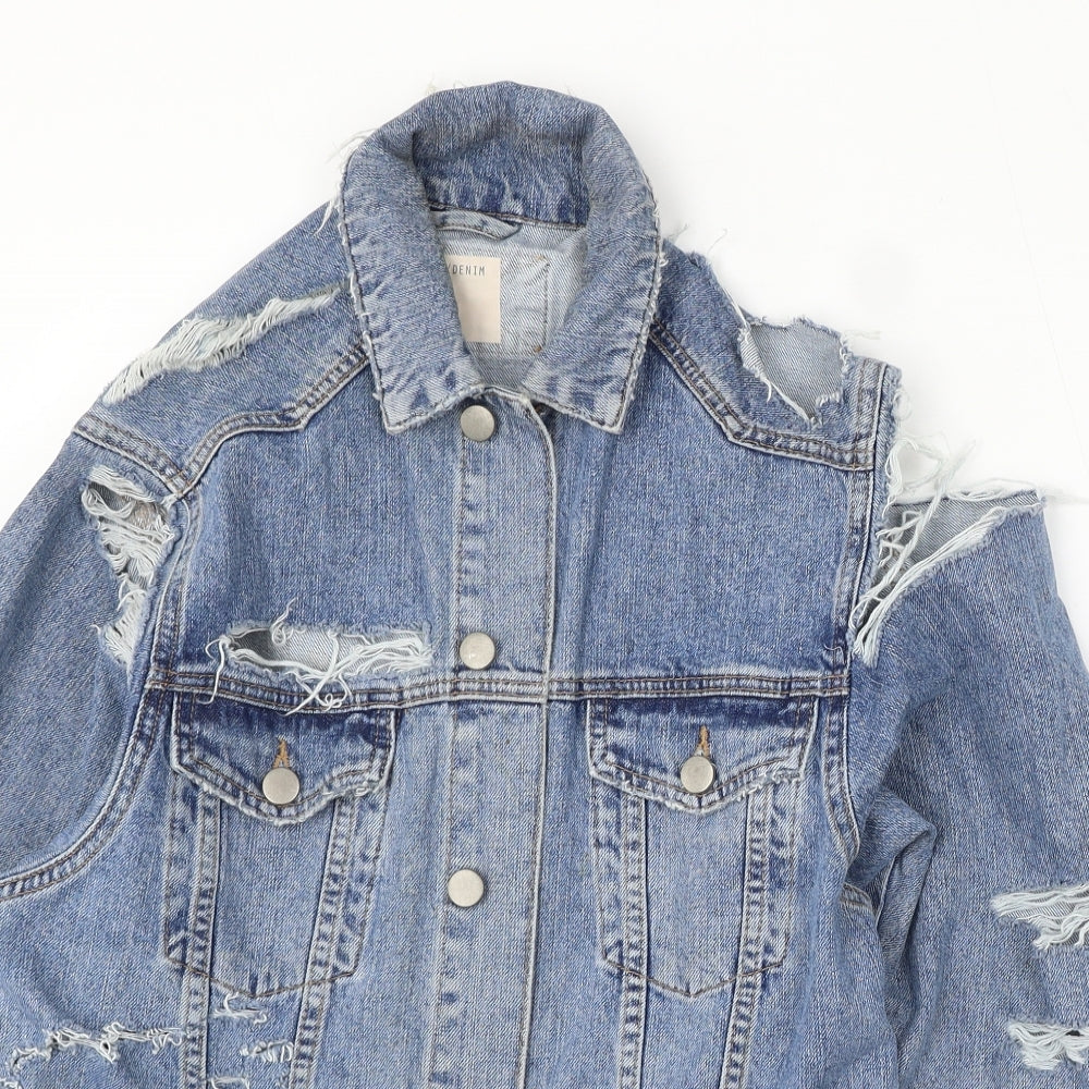 ASOS Womens Blue Jacket Size 4