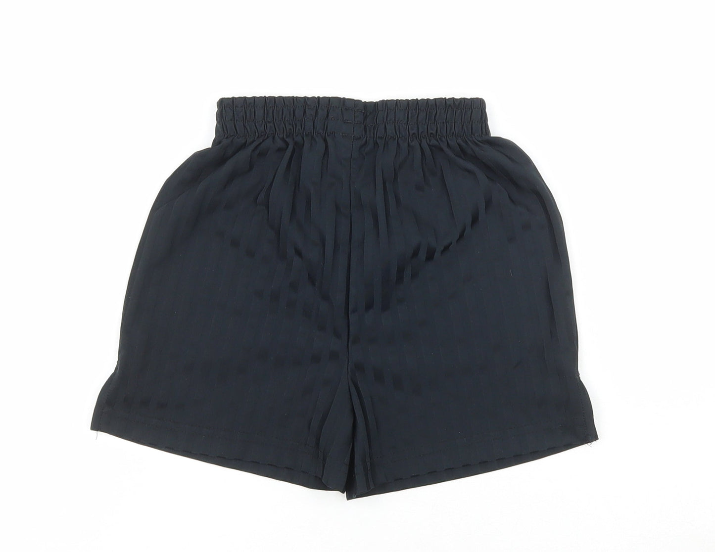 TU Boys Black Polyester Sweat Shorts Size 3 Years Regular