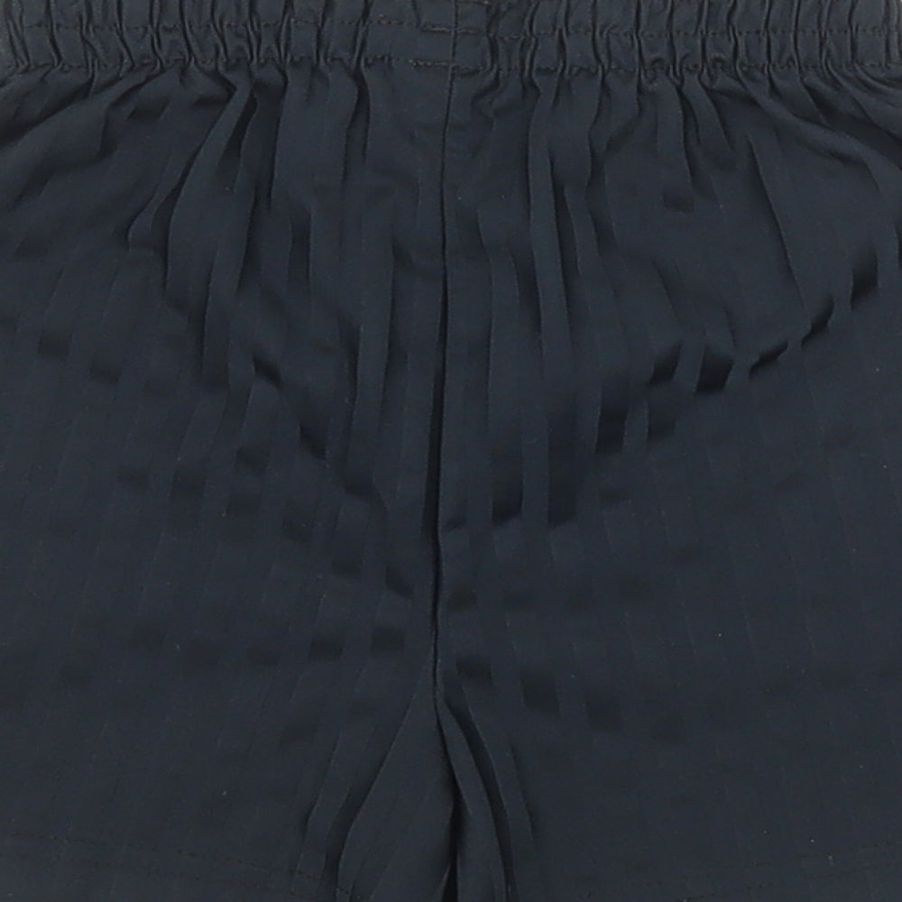 TU Boys Black Polyester Sweat Shorts Size 3 Years Regular