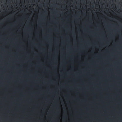 Tu Boys Black Polyester Sweat Shorts Size 3 Years Regular