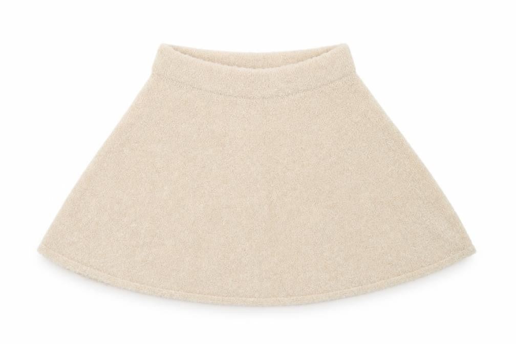 Primark Womens Beige Acrylic A-Line Skirt Size 6