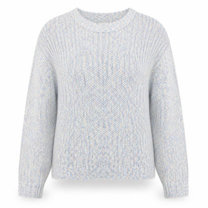 Divided Womens Multicoloured Crew Neck Acrylic Pullover Jumper Size S