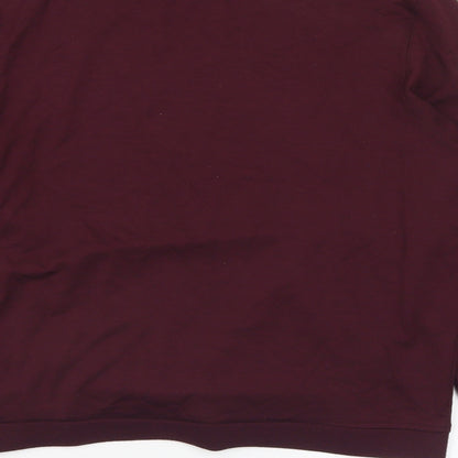 Preloved F&F Womens Purple Viscose Pullover Sweatshirt Size 8 - Label