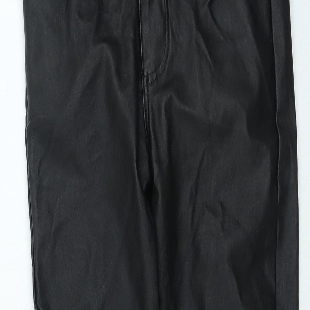 Preworn Womens Black Polyester Jegging Leggings Size S L25 in