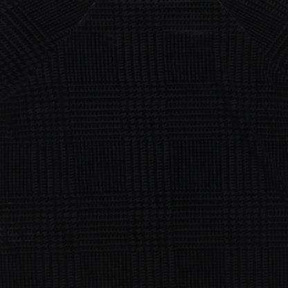 Preloved Marks and Spencer Womens Black Polyamide Basic Blouse Size 12 Boat Neck - Label