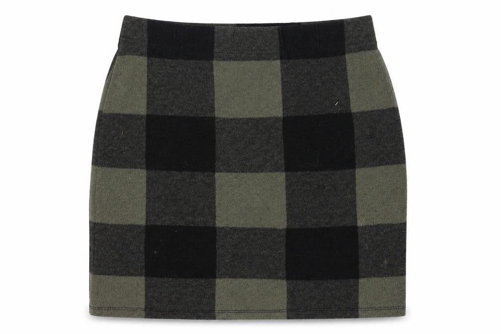 Select Womens Green Geometric Polyester Straight & Pencil Skirt Size 12