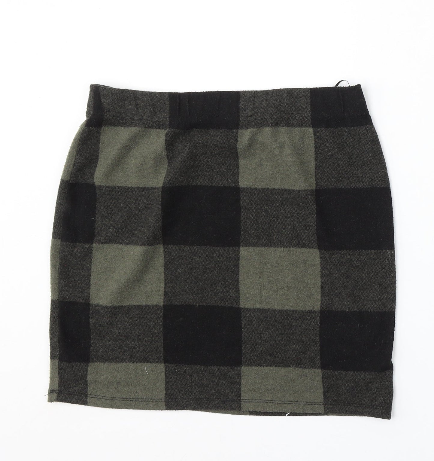 Select Womens Green Geometric Polyester Straight & Pencil Skirt Size 12