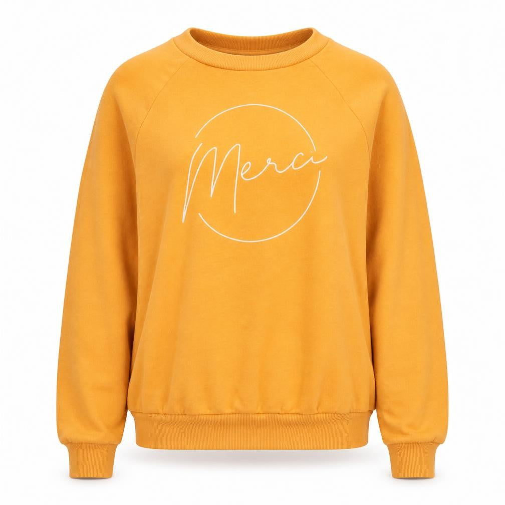 NEXT Womens Orange Polyester Pullover Sweatshirt Size S