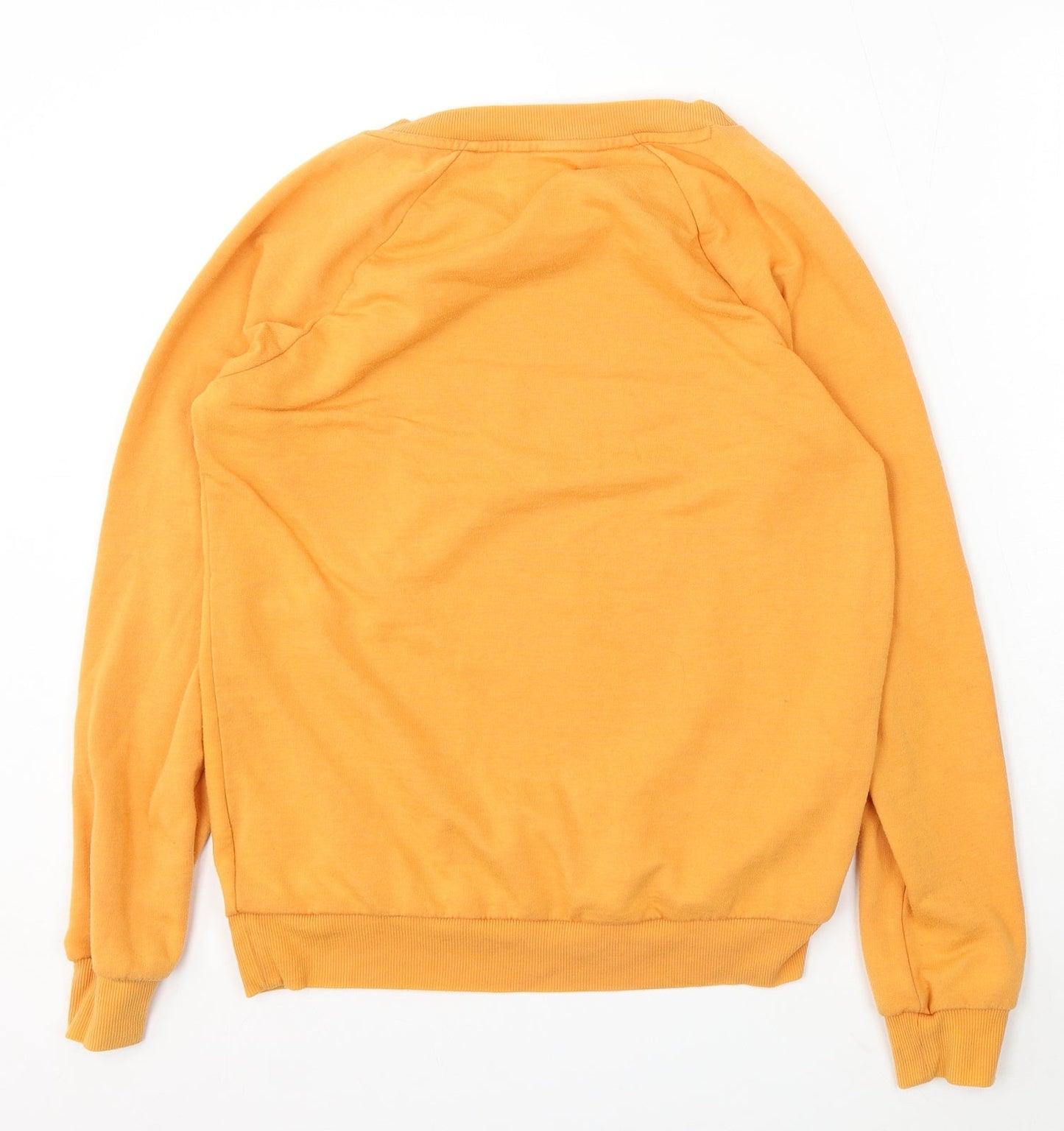 NEXT Womens Orange Polyester Pullover Sweatshirt Size S