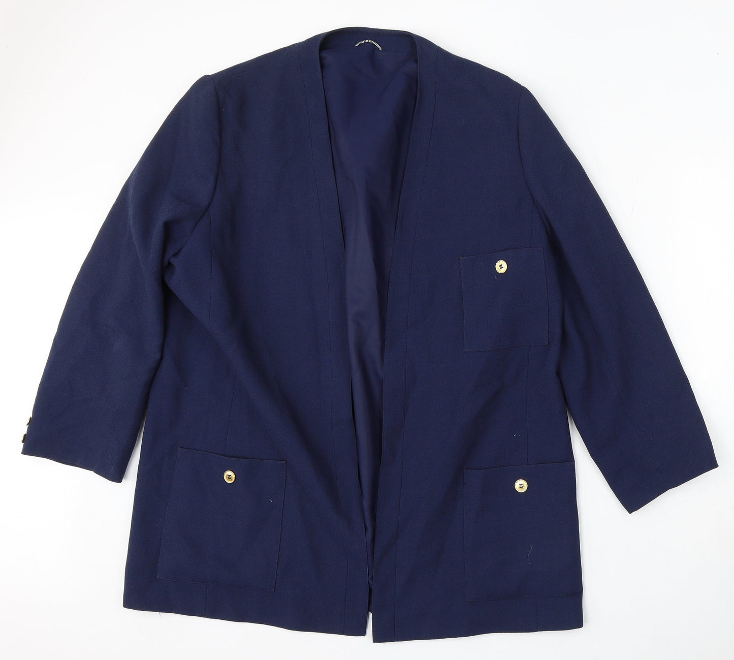 Julius Womens Blue Jacket Size 16