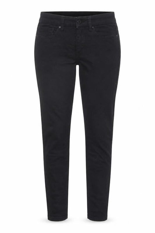 Next Womens Black Cotton Skinny Jeans Size 10 L28 in Regular