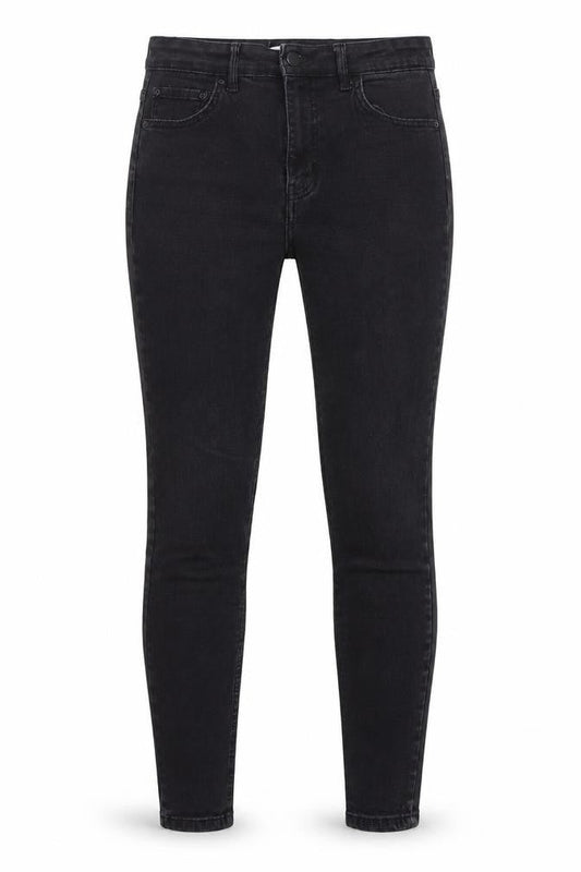 Bershka Womens Black Cotton Skinny Jeans Size 10 L26 in Regular